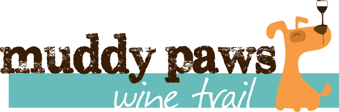 Muddy Paws Wine Trail logo